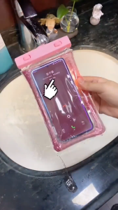 Airbag Cell Phone Waterproof Pouch Underwater Photography Touchscreen