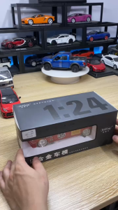 Mô Hình Xe Ôtô Kim Loại 1/24 Siêu Xe MERCEDES W140 S320 Bản Đua Dùng Để Trưng Bày Bàn Làm Việc