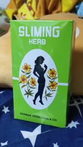 ชาสมุนไพร SLIMING HERB 1กล่อง ช่วยดีท็อกลำไส้ และสามารถใช้ลดน้ำหนัก  สินค้าพร้อมส่งทันทีของแท้ 100 % สินค้าผลิตใหม่ไม่ค้างสต๊อก