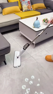 ALAmall พร้อมส่ง ไม้ถูพื้นสเปรย์ สามารถหมุนได้ 360 องศา ม๊อบดันฝุ่น ไม้ถูพื้น