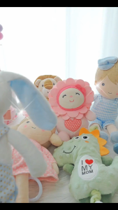 Lovely Bunny Baby hamper diaper cake newborn gifts confinement hamper 100days baby shower gift (AA01)