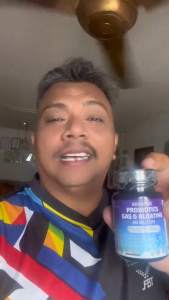 Probiotic supplements support the digestive system immune system and reduce constipation and bloating.