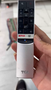 Remote điều khiển tivi TCL Mã 14 giọng nói loại tốt điều khiển TV TCL các dòng internet - Tặng kèm pin - Gia Dụng Bo Bi