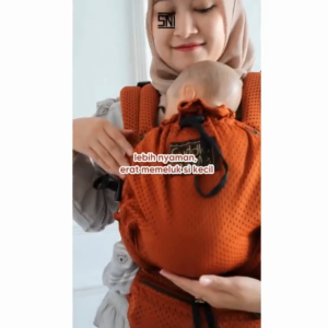 CuddleMe Levana Air Carrier Gendongan Bayi Samping Ringan Dan Nyaman SSC M Shape Adjustable Newborn