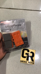 kampas rem daytona lapinus fibers 4 piston besar Kaliper Brembo 4p