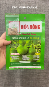 Hạt giống Bầu Hồ lô F1 - Gói 10 hạt - Tỉ lệ nảy mầm >90% - Trồng quanh năm
