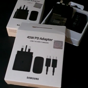 (SG Warranty 🛡️) Samsung 45W Super Fast Charger 2.0 | Ultra Rapid Charging PD Power Travel Adapter | For Samsung Galaxy Note Android S25 S24 S23 Ultra FE Plus