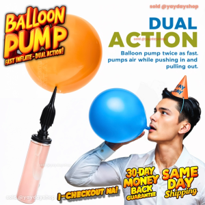 Fast Inflate Balloon Pump for Balloons party decorations air pump for balloon pump balloon balloon air pump air balloon pump pump for balloon Heavy Duty YD