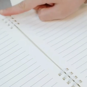 4pcs A5 Spiral Spiral Notebook Set 60 Sheets Hard-cover Aesthetic Notebook Line Note Book School Office Supplies