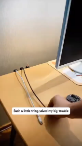 BELLA Holder Kabel Cable Holder Klip Kabel Magnetic Cable Holder Organizer Magnetic Cable Clip Holder Organizer Penjepit kabel serbaguna