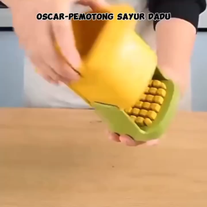 ALAT PEMOTONG KENTANG WORTEL DADU / PENGIRIS SAYUR BAWANG MODEL TEKAN SERBAGUNA / CHOPPER MANUAL MYHOMESTUFF168