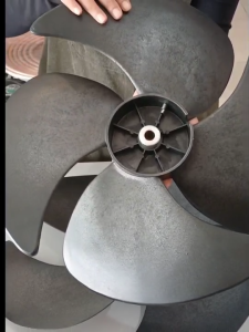 16 นิ้ว ใบพัดลมคอยล์ร้อน 4 แฉก ใบพัดลมพลาสติก