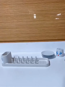 800 - Rak Pengering Cucian Piring Peniris Wastafel Plastik Tebal Minimalis - Sink Dish Drainer