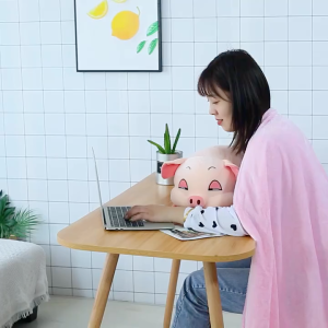 Gấu bông heo phê cần - Size 40cm - Quà tặng thú nhồi bông heo mắt hí dễ thương.