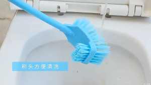 Cọ Bồn Cầu Toilet 2 Đầu Bàn Chải Chà Rửa Vệ Sinh Nhà Tắm 2 Mặt Cọ Trên Và Dưới