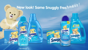 แผ่นหอมอบผ้า Snuggle Blue Sparkle Fabric Softener Dryer 200 แผ่น