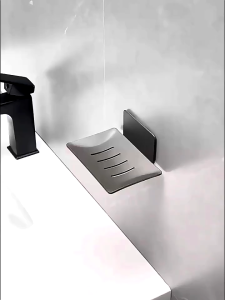 【Worldwide Delivery】 Tranquil 304 ที่วางสบู่สแตนเลสมัลติฟังก์ชั่นไม่มีรูสบู่กล่องDraining Rackท่อระบายน้ำสบู่ชั้นเก็บ