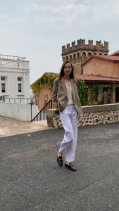 POLO CLUB รองเท้าคัทชู รุ่น EX-1958 สีดำ | รองเท้าคัทชูผู้หญิง รองเท้าหัวมน รองเท้าส้นเตี้ย รองเท้าคัทชูเปิดส้น รองเท้าทำงานผู้หญิง