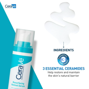 Cerave Hyaluronic Acid Skin Resurfacing Renewing Retionl Securm Sens Fade Acne Marks Resist Aging Repairing Essence 30ML