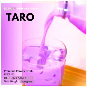 Bubuk Minuman Taro 500gr || Taro Powder - 500 gram