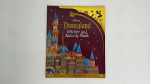 Disneyland Activity Sticker Book For Kids With 100+ Stickers & Colourful Pages