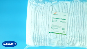 Nón sâu trắng y tế GREETMED mũ trùm đầu trong y tế thẩm mỹ làm bếp - Gói 50 & 100 cái