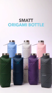 Smatt Origami Bottle / Foldable Botol Minum Lipat - Midnight Green