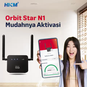 Telkomsel Orbit MiFi N3 HKM M23 Pro Modem WiFi Router 4G Free Telkomsel 15GB