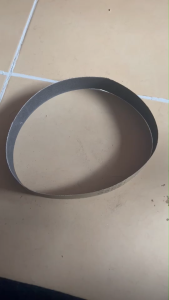 ผ้าทรายสายพาน กระดาษทรายสายพาน ขนาด 553*30 มม. ความละเอียด 150#