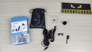 Micro thu âm cài áo Boya BY-M1 - Micro ghi âm chuyên nghiệp cho máy ảnh máy quay điện thoại máy tính bảng