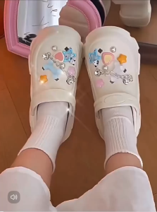 BL-279+95 Sandal Baim EVA Rubber Wanita Import Yesplus Sandal Fuji Bahan Rubber 3D Anti Slip