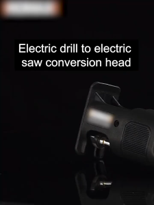 KONKA Electric Drill Jig Saws Connector Woodwork Cutting Electric Drill Reciprocating Saw with Converter Curve Saw Conversion