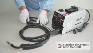 RAEIM Mesin Las 120A 450 Watt IGBT Mesin trafo las Digital Welding machine Inverter MIG 250