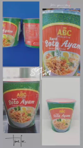 ABC Soto Ayam Mie Instan dalam Cup Lezat dan Nikmat