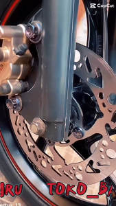 Piringan Cakram Depan Sunstar 190mm, 200mm & 220mm: Untuk Motor Beat, Jupiter, VEGA, ZR Nouvo Scoopy, Mio, Smile, Vario, 110, 125, 150, Mio Sporty, Fizr, Mio Soul