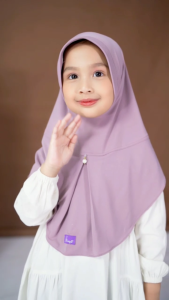 Jilbab Couple Ibu dan Anak Ar 399 Kids dan Mom Hijab Arrafi / Ar 399 std / Ar 399 kids