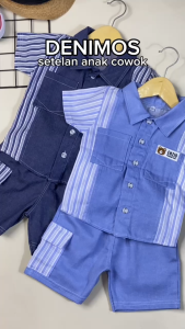 Setelan Baju Anak Laki-Laki DENIMOS 1-5 Tahun / Baju Anak Berkualitas