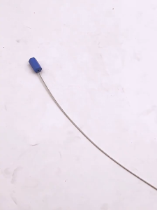 50pcs Security Cable Seals Numbered Security Tags Tamper Proof Tags Pull Tight Steel Wire Seals for Truck Trailers Cargo Containers Vans Oil Tank