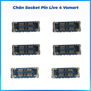 Chân socket pin trên main live 4 vsmart