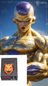 Biến điện đổi nguồn cho máy xăm  mẫu mặt hổ