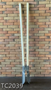 TC Post Hole Digger 45" Atlas Pattern for Gardening and Agriculture Heavy Duty Wooden handle