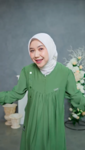 RUMINA DRESS GAMIS YORIS MORENA ANNASHIHAH TERBAIK ( COD.PAYMENT )