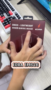 Chuột Gaming có dây EDRA EM626 - LIGHTWEIGHT | Black / White | Mới bảo hành 24 Tháng