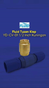 Fluid Tusen Klep Kuningan YD-CV-01 1/2 Inch