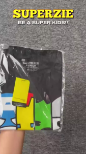 BajuKaos Distro Anak Laki laki Umur 1-13 Tahun  Gambar Superhero Hitam