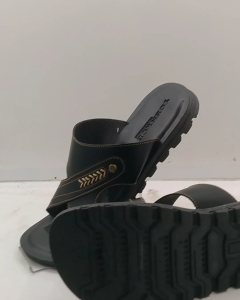 SANDAL COWOK CASUAL SLIP ON KULIT PRIA/SANDAL SELOP SANTAI PRIA/SANDAL KULIT PRIA DEWASA TERBARU 2024/REAZLUV.ID