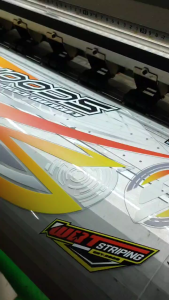 Striping Scoopy Prestige: Stiker Decal New Scoopy 2021-2023 Racing Rainbow v4