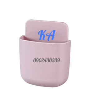 Khay để điều khiển Remote kiêm giá đỡ điện thoại treo tường đa năng