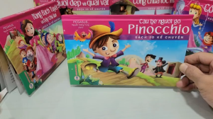 Sách 3D kể chuyện - Cậu bé người gỗ Pinocchio
