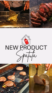 Stainless Steel Cooking Spatula Turner Shovel Scraper Scrapper Pisau Peralatan Burger Kitchenware